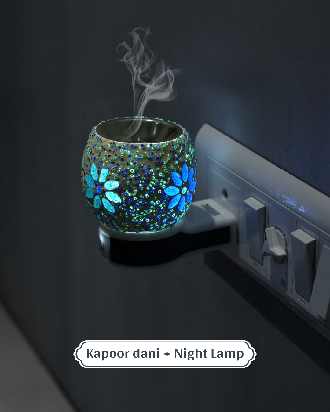 Sapphire Flower | Decor Kapoordani - Image 2