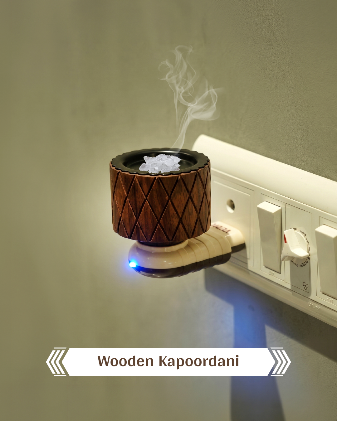 Diamond Cross | Wooden Kapoordani - Image 2