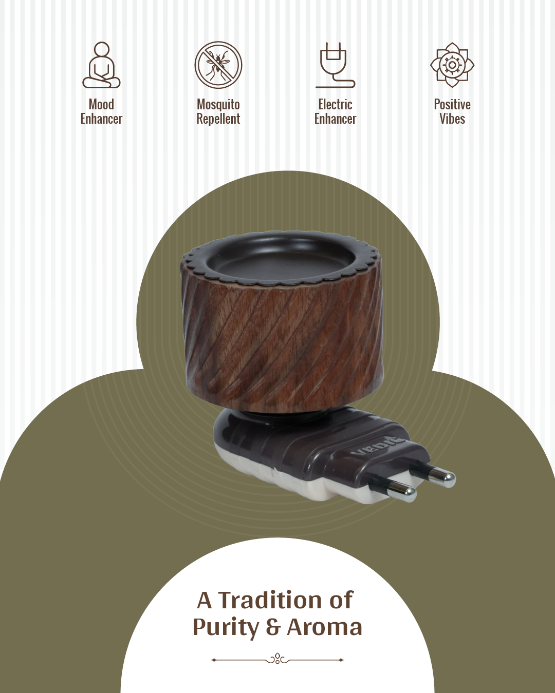 Chevron Twist | Wooden Kapoordani - Image 3